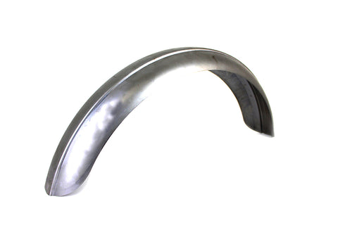 5 inch JD 180° Ribbed Rear Fender Raw - V-Twin Mfg.