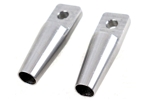 Sissy Bar Fab End Set Raw - V-Twin Mfg.