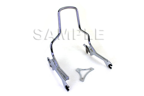 14-1/2 inch Standard Detachable Sissy Bar Chrome - V-Twin Mfg.