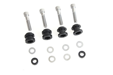 Docking Hardware Kit Gloss Black - V-Twin Mfg.