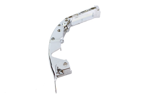 OE Saddlebag Left Mount Bracket Chrome - V-Twin Mfg.
