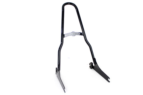 One Piece Sissy Bar Black - V-Twin Mfg.