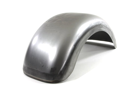 Rear Fender Round Profile Raw Steel - V-Twin Mfg.