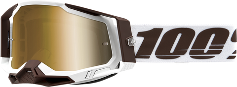 100% Racecraft 2 Goggles - Snowbird - True Gold 50010-00007