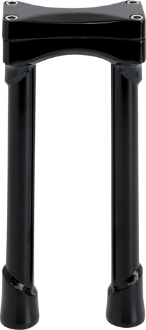 BILTWELL Risers - Murdock - Oversized - 10" - Black 6413-201-10