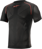 ALPINESTARS Ride Tech v2 Summer Short Sleeve Underwear Top - Black - M/L 4752721-13-MLS