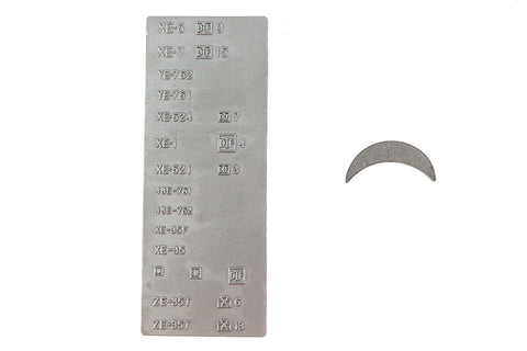 Forging Number Plate with Neck Extension Set - V-Twin Mfg.