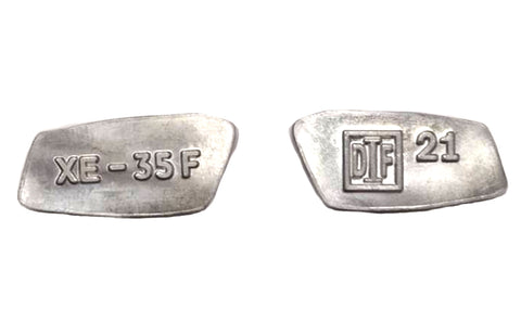 1948-1957 Neck Hallmark Number Plate Set - V-Twin Mfg.
