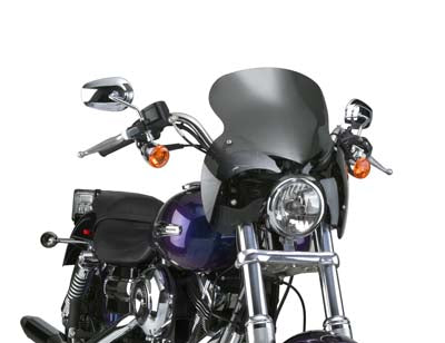 Wave Q R Windshield with Dark Tint - V-Twin Mfg.
