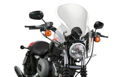 Wave Q R  Windshield with Dark Tint - V-Twin Mfg.