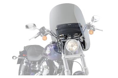 Spartan Quick Release Windshield Clear - V-Twin Mfg.