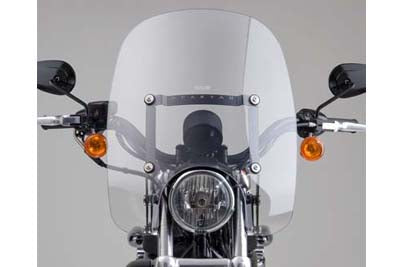 Spartan Quick Release Windshield Clear - V-Twin Mfg.