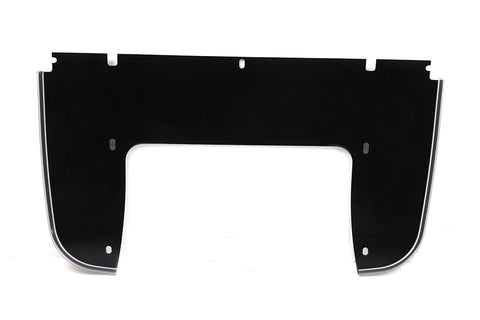 Beaded Lower Windshield Black - V-Twin Mfg.