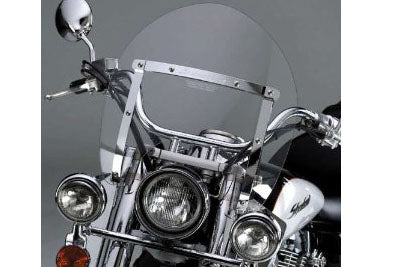 Switchblade Detachable Clear Shorty Windshield - V-Twin Mfg.