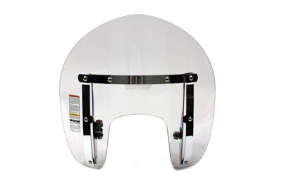 Switchblade Detachable Tinted Shorty Windshield - V-Twin Mfg.