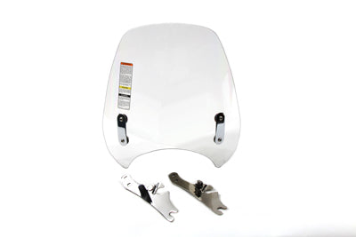 Switchblade Detachable Clear Windshield - V-Twin Mfg.