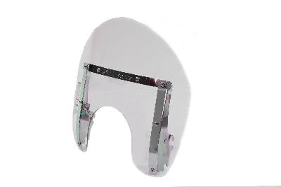 Switchblade Detachable Clear Shorty Windshield - V-Twin Mfg.