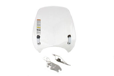 Switchblade Detachable Clear Windshield - V-Twin Mfg.