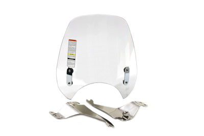 Switchblade Detachable Clear Windshield - V-Twin Mfg.