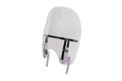 Switchblade Detachable Clear 2-Up Windshield - V-Twin Mfg.
