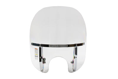 Switchblade Detachable Clear 2-Up Windshield - V-Twin Mfg.