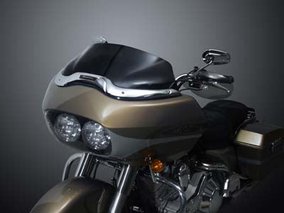 Wave Windscreen Low Dark Tint - V-Twin Mfg.