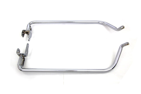 Chrome Saddlebag Support Set - V-Twin Mfg.