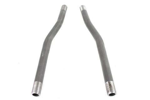 Wishbone Front Frame Tube Set Raw - V-Twin Mfg.