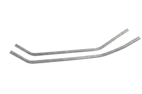 Rigid Frame Lower Frame Rail Set Raw - V-Twin Mfg.