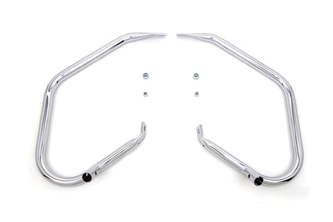 Chrome Profile Rear Frame Bar Set - V-Twin Mfg.