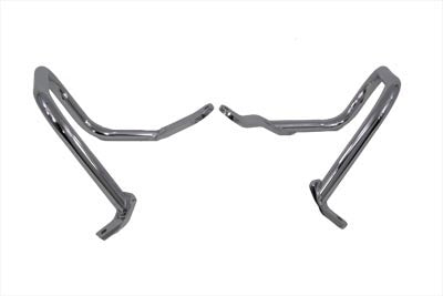 Chrome Rear Frame Guard Set - V-Twin Mfg.