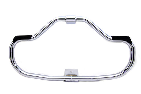 Chrome Front Engine Bar with Footpeg Pads - V-Twin Mfg.