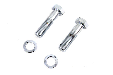 Swingarm Pivot Bolt Set Hex Chrome - V-Twin Mfg.