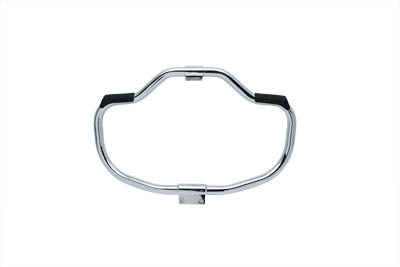 Chrome Front Engine Bar with Footpeg Pads - V-Twin Mfg.