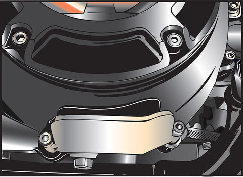 Primary Nerf Bar Zinc - V-Twin Mfg.