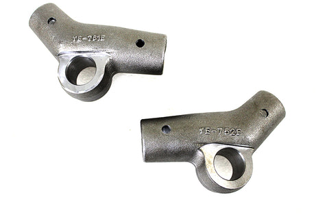 Side Car Frame Mount Set Raw - V-Twin Mfg.