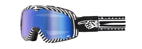100% Barstow Goggles - Death Spray - Blue Mirror 50000-00002