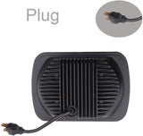 Black Pair 45w 7x6 5x7 6052 6054 H5054 H6054 Hilow Sealed Beam LED Headlights Replacement For Chevy Express Cargo Van 1500