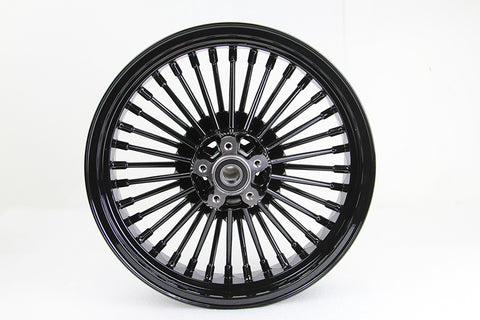 16 inch x 3.5 inch Duro 36 Fat Spoke Uni-Wheel Black - V-Twin Mfg.