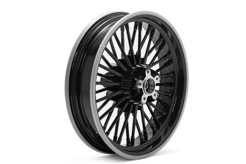 16 inch x 3.5 inch Duro 36 Fat Spoke Duro Wheel Black - V-Twin Mfg.