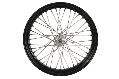 XR 750 19 inch x 3.00 inch Front Spoke Wheel Black - V-Twin Mfg.