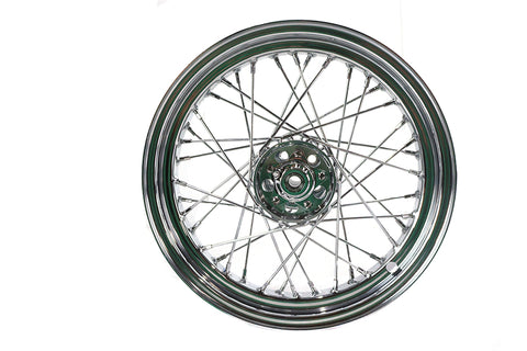 16 inch x 3.00 inch Replica Rear Spoke Wheel - V-Twin Mfg.