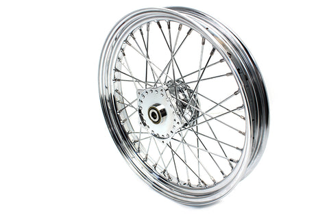 19 inch x 2.50 inch Front Spoke Wheel - V-Twin Mfg.
