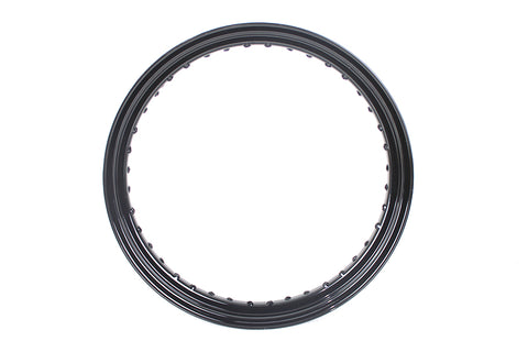 19 inch x 2.5 inch Drop Center Black Wheel Rim - V-Twin Mfg.