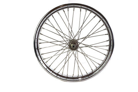 21 inch WR Front Spool Wheel Chrome - V-Twin Mfg.