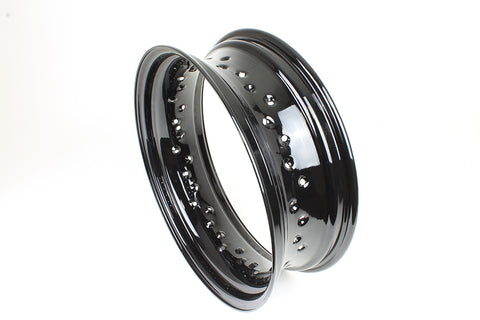16 inch X 5 inch Rim Rear Black - V-Twin Mfg.