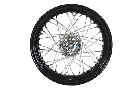 16 inch x 3.00 inch Replica KH Hub Wheel Black - V-Twin Mfg.