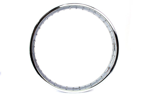 21 inch X 2.15 inch Rolled Edge Chrome Wheel Rim - V-Twin Mfg.