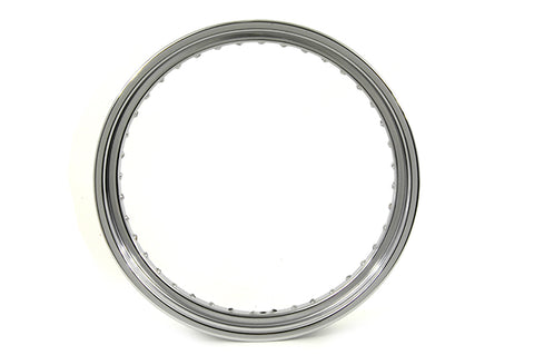 19 inch x 2.50 inch Rolled Edge Chrome Wheel Rim - V-Twin Mfg.
