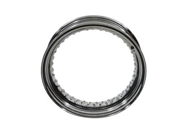 16 inch x 4.00 inch Drop Center Chrome Wheel Rim - V-Twin Mfg.